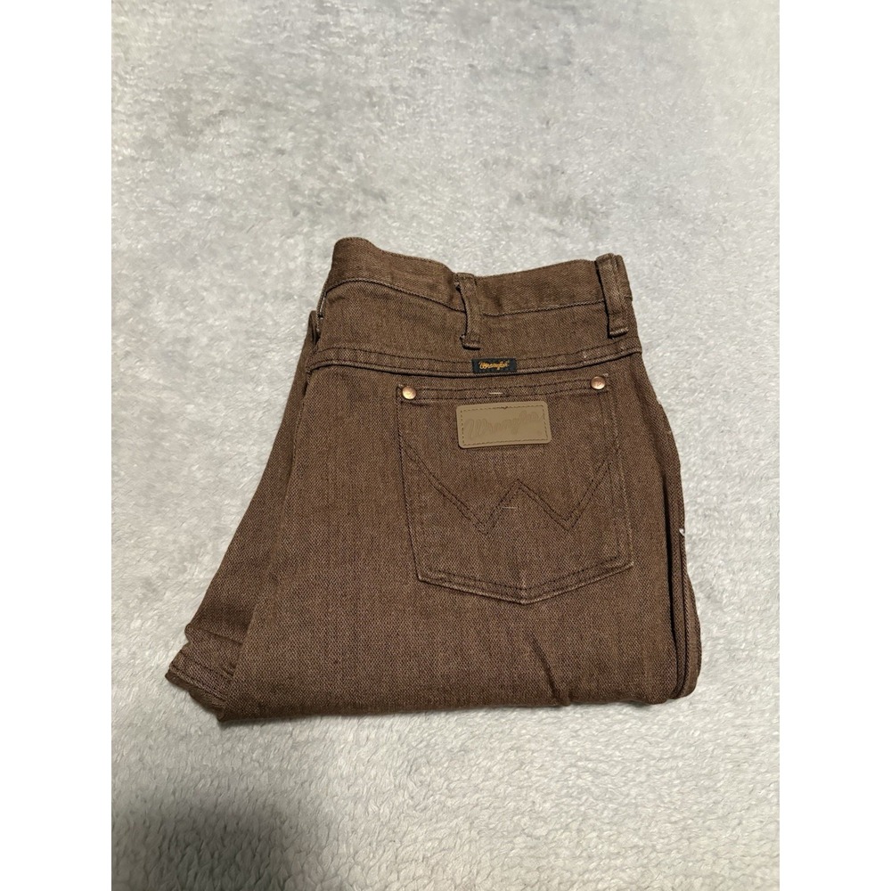 Wranglers Cowboy Cut 936 Slim Fit Jeans Mens Sz 36x34 100936BKW W Pocket